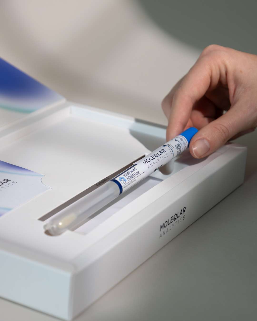 At-home cheek swab — proteomic sample collection